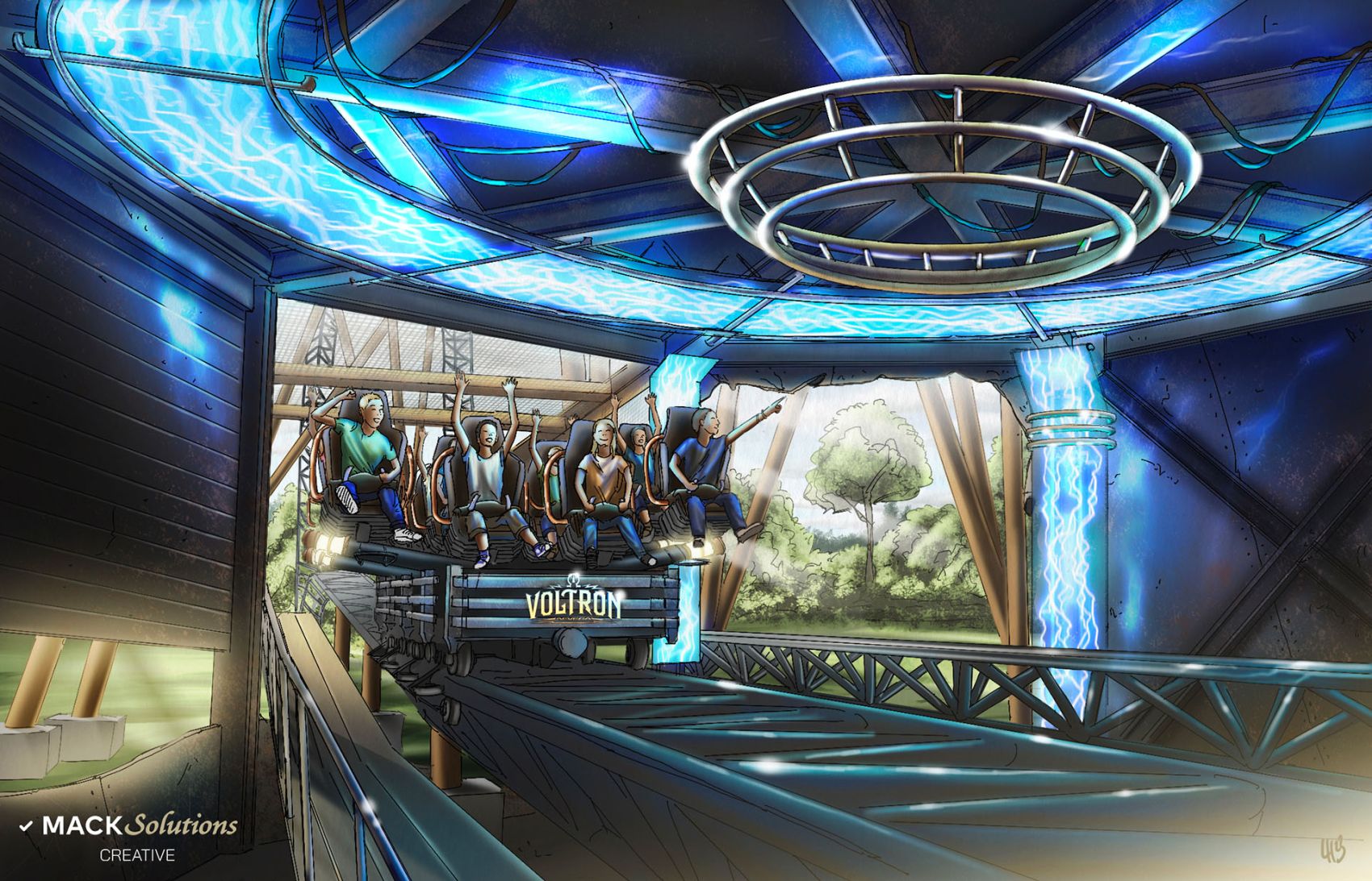 Voltron Nevera powered by Rimac Europa Park Erlebnis Resort